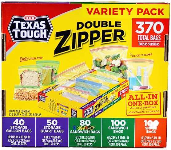 Texas Tough All-In-One Box 370 total bags - Image 1