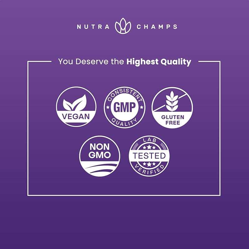 NutraChamps Sleep Gummies for Adults & Kids, Melatonin Gummies with Chamomile, Valerian & L Theanine, Vegan Childrens Melatonin 3mg, 1.5 mg, or 6mg (Pack of 2, 120 Gummy) - Image 4