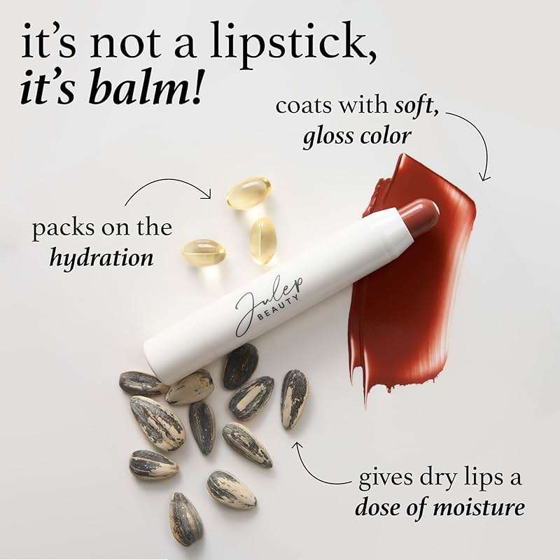 Julep It's Balm Tinted Lip Balm + Buildable Lip Color, Canyon Rose, Natural Gloss Finish, Antioxidant-Rich, Long-Lasting Lip Color, Hydrating Vitamin E Core & Sunflower Butter, Vegan & Cruelty Free - Image 3