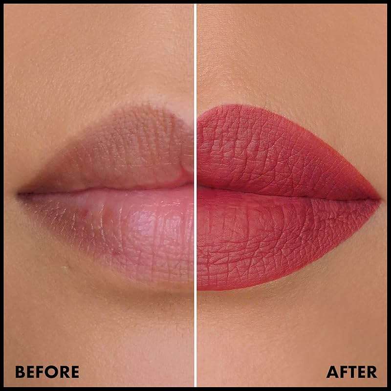 NYX PROFESSIONAL MAKEUP Lip Lingerie XXL Matte Liquid Lipstick - Warm Up (Red Rose) - Image 6