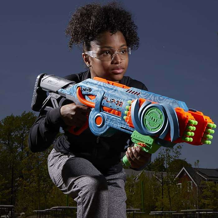 Nerf Elite 2.0 Flipshots Flip-32 Blaster with 32 Dart Barrels That Flip to Double Your Firepower, 32-Dart Capacity, 32 Elite Darts - Image 7