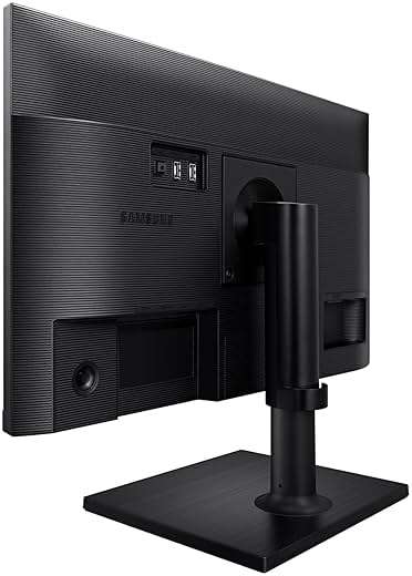 SAMSUNG FT45 Series 24-Inch FHD 1080p Computer Monitor, 75Hz, IPS Panel, HDMI, DisplayPort, USB Hub, Height Adjustable Stand, 3 Yr WRNTY (LF24T454FQNXGO),Black - Image 12