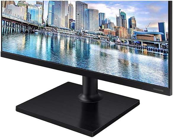 SAMSUNG FT45 Series 24-Inch FHD 1080p Computer Monitor, 75Hz, IPS Panel, HDMI, DisplayPort, USB Hub, Height Adjustable Stand, 3 Yr WRNTY (LF24T454FQNXGO),Black - Image 22