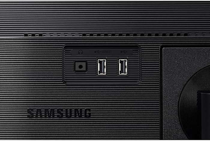 SAMSUNG FT45 Series 24-Inch FHD 1080p Computer Monitor, 75Hz, IPS Panel, HDMI, DisplayPort, USB Hub, Height Adjustable Stand, 3 Yr WRNTY (LF24T454FQNXGO),Black - Image 10