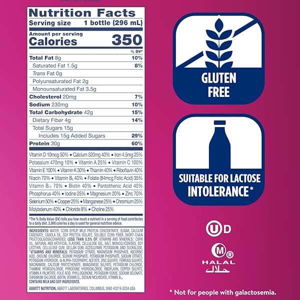 Ensure COMPLETE Vanilla Nutrition Shake, Complete, Balanced Meal Replacement, Ready To Drink, 30g Protein, 25 Vitamins & Minerals, 10 fl oz—24 Pack - Image 5