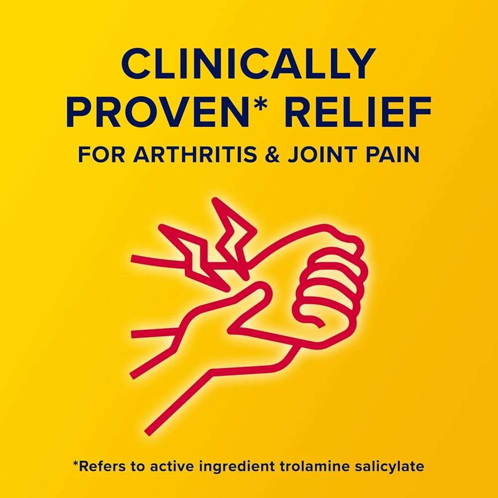 Aspercreme Original Pain Relief Cream for Arthritis, Joint & Muscle Pain, Non-Greasy Topical Analgesic with Moisturizing Aloe & Max-Strength 10% Trolamine Salicylate, 3 oz. - Image 4