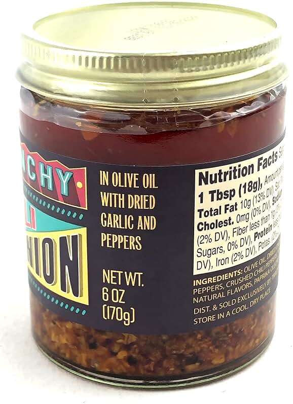 Trader Joe's Chili onion Crunch,1 Pack ( 6 ounce) - Image 4