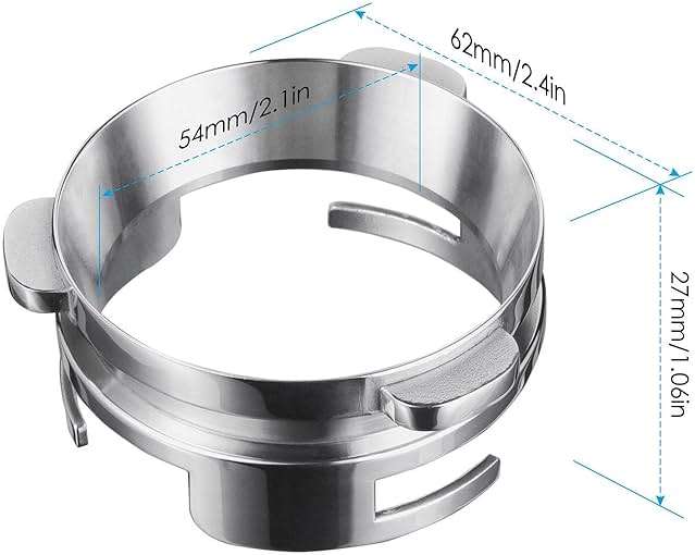 Hands-Free Dosing Funnel, MATOW 54mm Dosing Funnel with Grinder Trigger Compatible with Breville 54mm Portafilters - Image 3