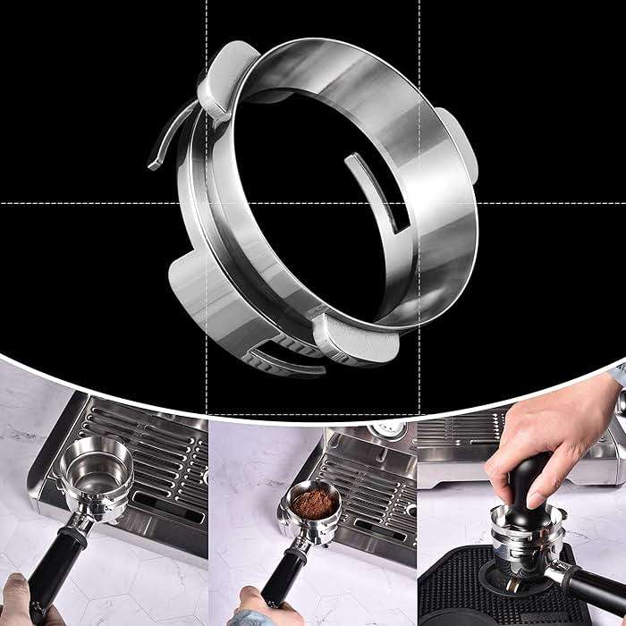 Hands-Free Dosing Funnel, MATOW 54mm Dosing Funnel with Grinder Trigger Compatible with Breville 54mm Portafilters - Image 7