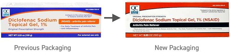 Quality Choice QC Diclofenac Sodium Topical Gel Treatment for Arthritis Pain 3.53 oz Pack of 2 - Image 6