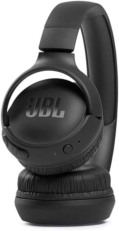 JBL Tune 510BT: Wireless On-Ear Headphones with Purebass Sound - Black - Image 3