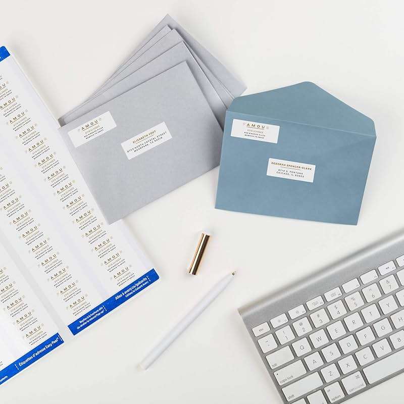 Avery Printable Easy Peel Return Address Labels, 0.5" x 1.75", Sure Feed, 2 Pack, 4000 Labels Total (5637) - Image 2