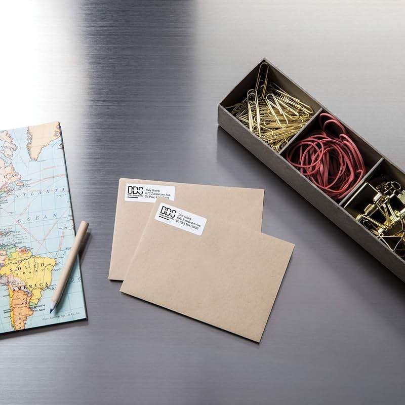 Avery Printable Easy Peel Return Address Labels, 0.5" x 1.75", Sure Feed, 2 Pack, 4000 Labels Total (5637) - Image 8