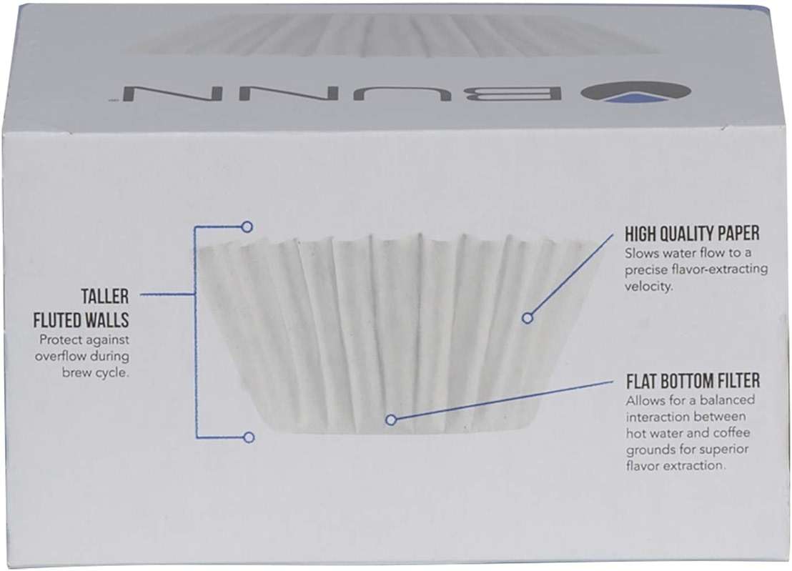 BUNN 8-12 Cup Coffee Filters, 6 each, 100ct - Image 4