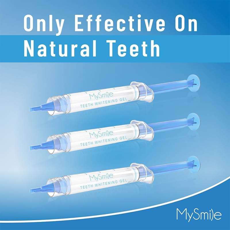 MySmile Teeth Whitening Kit with LED Light, 10 Min Non-Sensitive Whitener - Image 6