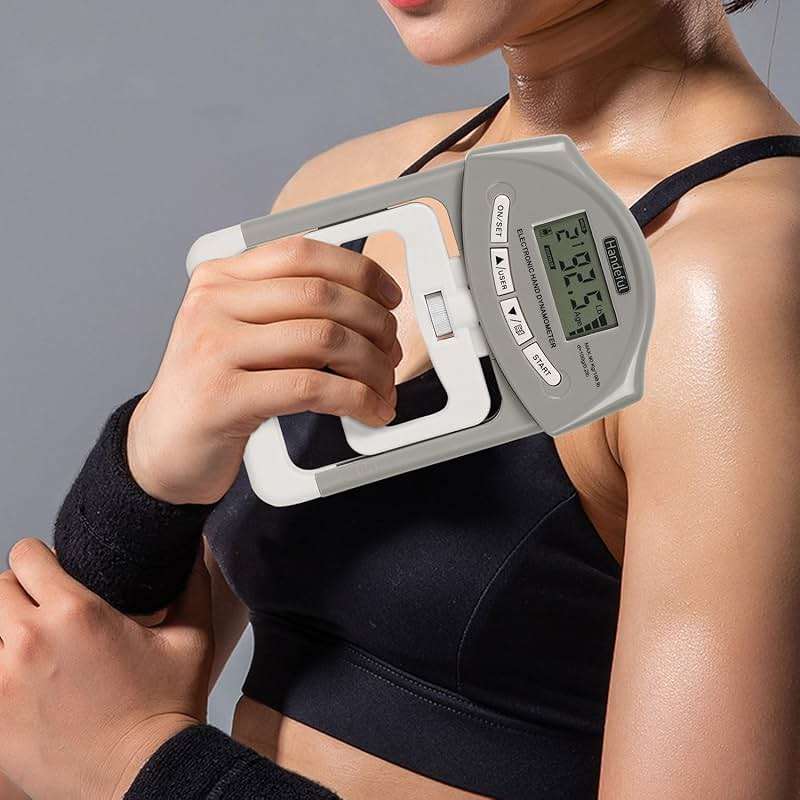 Handeful Grip Strength Tester Trainer - Dynamometer Handgrip Measurer Meter, Handheld Strengthener Exerciser for Sports, School, and Home Use - Image 7