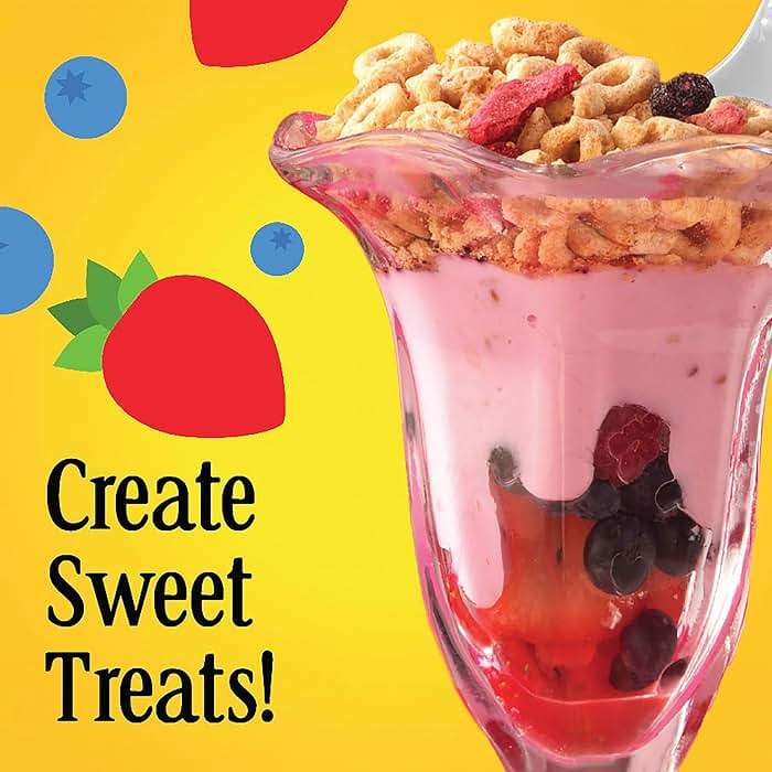 Very Berry Cheerios, Heart Healthy Gluten Free Breakfast Cereal, Made with Whole Grain Oats, Family Size, 18.6 oz - Image 6