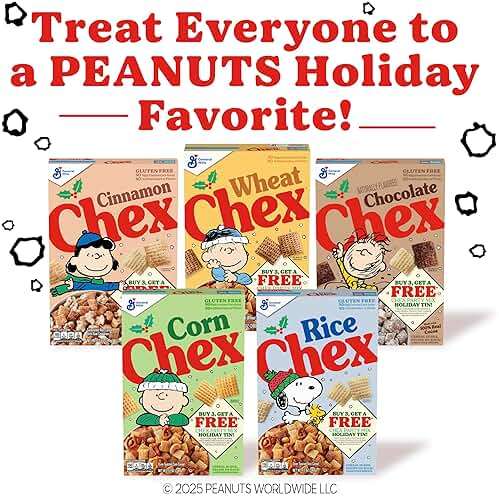 Rice Chex Gluten Free Breakfast Cereal, Homemade Chex Mix Ingredient, Family Size, 18 oz - Image 10
