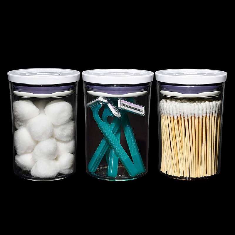 OXO Good Grips Round 3-Piece Mini Round POP Canister Set - Image 8