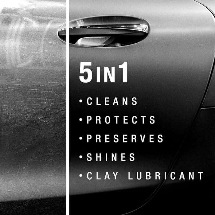 5-in-1 Complete Detailer Spray with Towel by Nu Finish, Preserves and Protects Car Detailing, Includes 1 Microfiber Towel, 22 Oz Spray - Image 2
