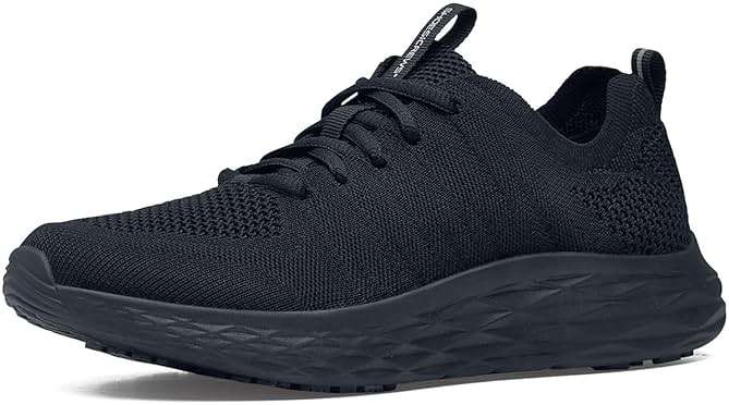 Shoes For Crews Men's Slip-Resistant Work Sneakers – Comfortable, Non-Slip Shoes – Ideal for Food Service, Healthcare & Hospitality - EVERLIGHT - Image 1