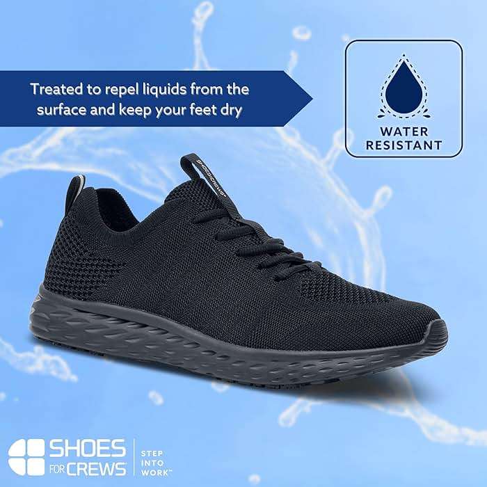 Shoes For Crews Men's Slip-Resistant Work Sneakers – Comfortable, Non-Slip Shoes – Ideal for Food Service, Healthcare & Hospitality - EVERLIGHT - Image 10