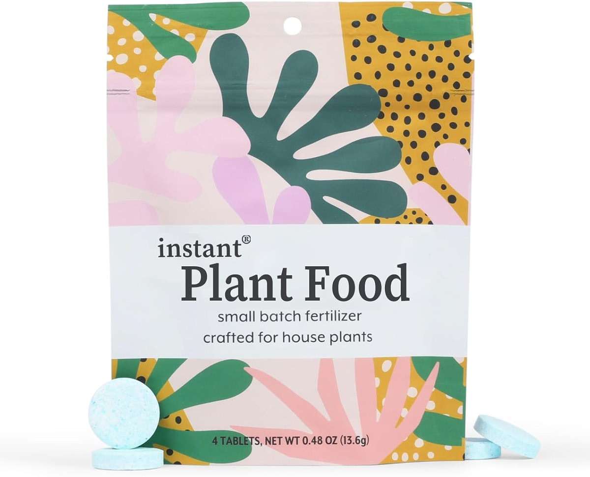 Houseplant Fertilizer & Indoor Plant Food | Self-Dissolving Tablets | Make Feeding Your Plants a Breeze | Instant Plant Food (4 Tablets) - Image 1
