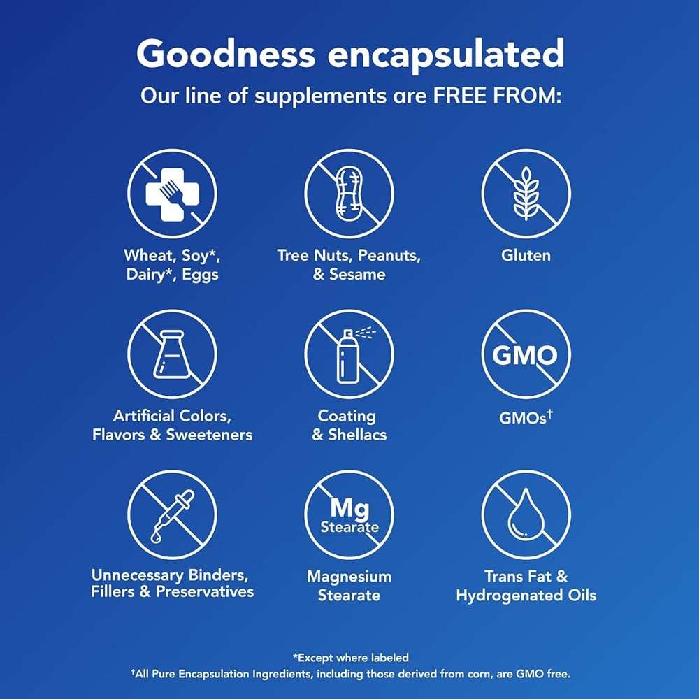 Pure Encapsulations O.N.E. Multivitamin - Once Daily Multivitamin with Antioxidant Complex Metafolin, CoQ10, and Lutein to Support Vision, Cognitive Function, and Cellular Health* - 30 Capsules - Image 5