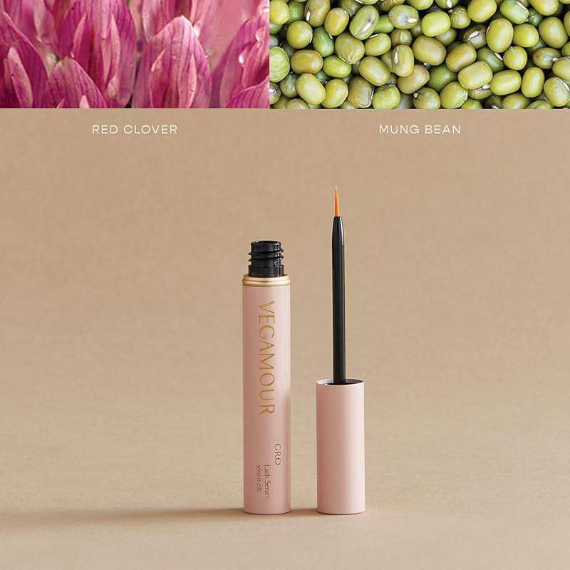 VEGAMOUR GRO Lash Serum, Eyelash Enhancer, Vegan Eyelash Serum for Fuller, Thicker Looking Lashes in as Soon as 30 Days, 3 ML - Image 2