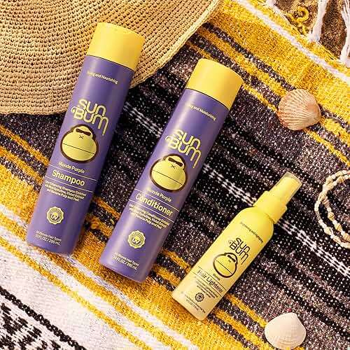 Sun Bum Blonde Hair Lightener - Vegan, Paraben, Gluten and Cruelty-Free Color Enhancing Brightener for Blondes, 2 Pack - Image 7