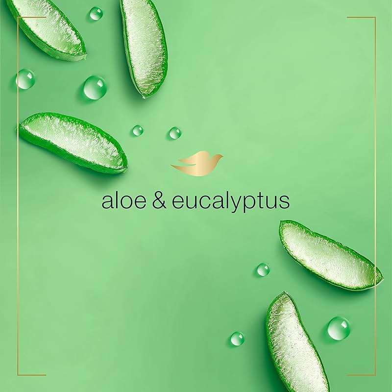 Dove Foaming Hand Wash 4 Count Aloe & Eucalyptus Protects Skin from Dryness, More Moisturizers than the Leading Ordinary Hand Soap, 10.1 oz - Image 5