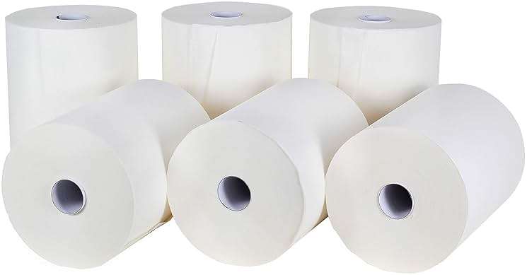 MULMEHË High Capacity Dispenser TAD Paper Towels, 6 Rolls, 10" x 800' Roll - Image 2