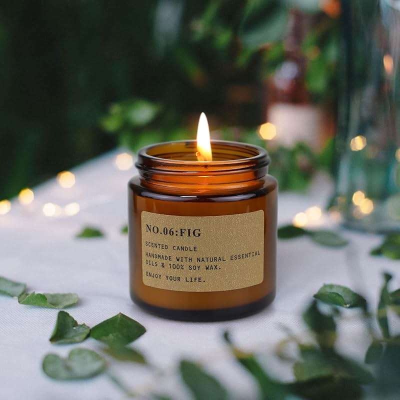 6 Pack Candles for Home Scented Aromatherapy Candle Gift Set for Women Soy Wax Long Lasting Amber Jar Candles Gift for Birthday Mother's Thanksgiving Day Present - Image 6