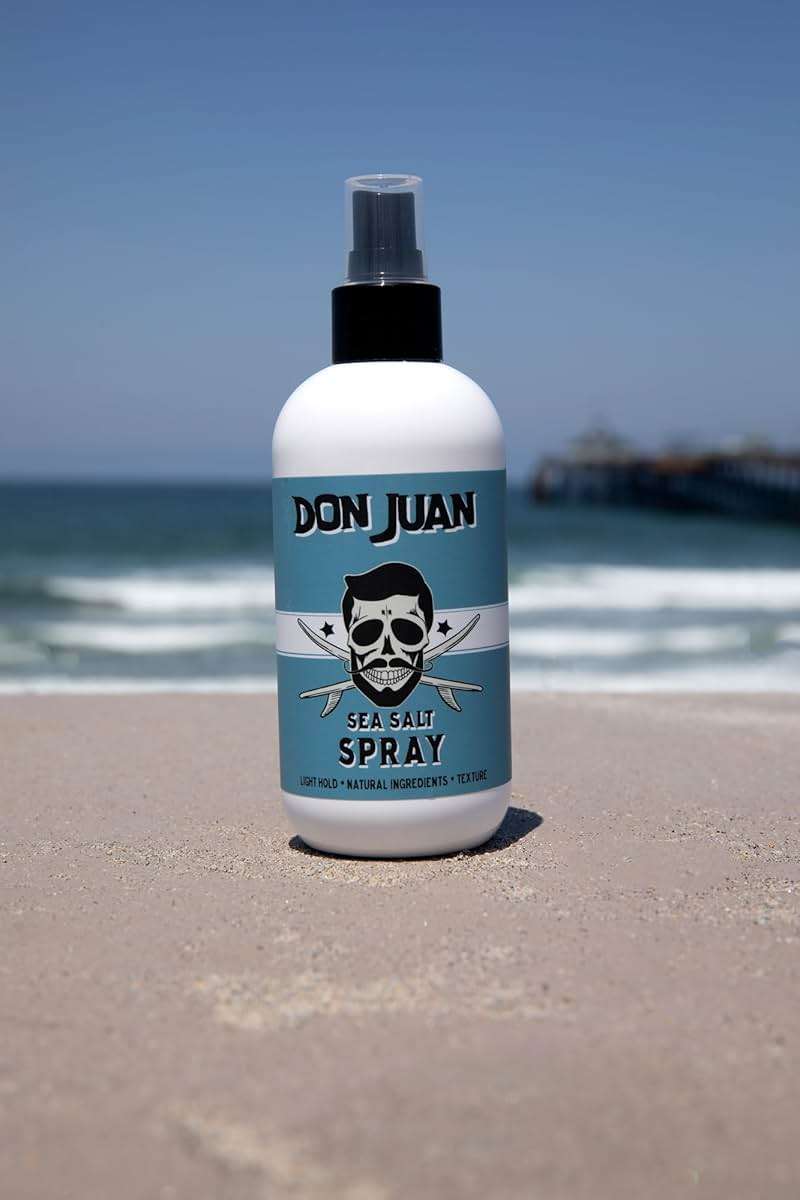 Don Juan Sea Salt Hair Styling Spray | Light Hold | Adds Volume and Texture To Hair | Natural Ingredients | Surf Wax Scent, 8 fl oz - Image 5