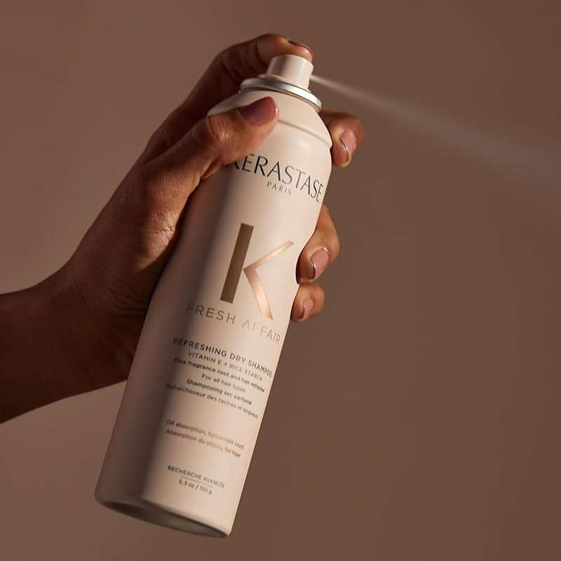 Kerastase Fresh Affair Dry Shampoo For All Hair Types - Instantly Absorbs Excess Oil on Scalp and Hair With Fine Fragrance and a Lightweight Formula, Silicone-Free - Image 7