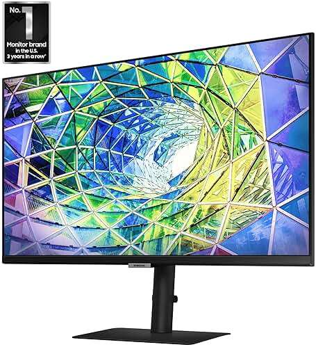 Samsung 27” S80UA 4K UHD IPS HDR10 High Resolution Monitor, USB-C, Eye Saver Mode, Eco Saving Plus, LS27A804UJNXGO, 2025, 3 Year Warranty - Image 3