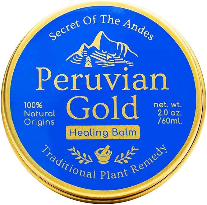 Peruvian Gold | All Purpose Healing Balm | Scars, Eczema, Facial Moisturizer Cream, Dry Skin, Hair, Sun Burns | All Organic Fair Trade Ingredients (2 Fl Oz) 2 Ounces Sustainably sourced ingredients - Image 2