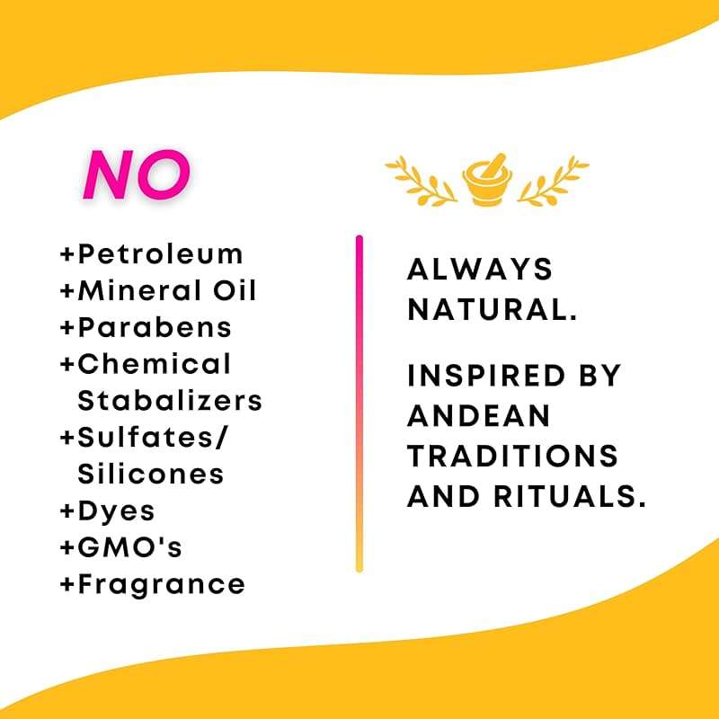 Peruvian Gold | All Purpose Healing Balm | Scars, Eczema, Facial Moisturizer Cream, Dry Skin, Hair, Sun Burns | All Organic Fair Trade Ingredients (2 Fl Oz) 2 Ounces Sustainably sourced ingredients - Image 6