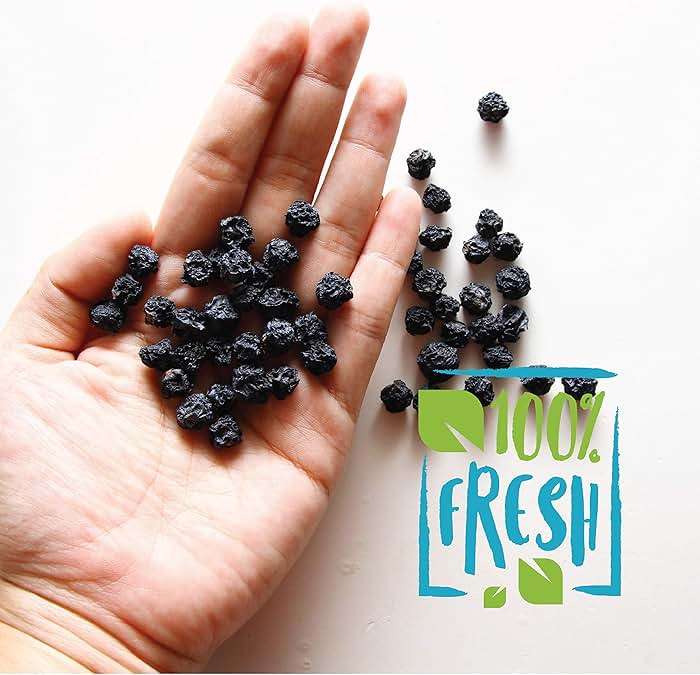 Herbaila Whole Dried Blueberries, No Sugar Added, Bulk, Dehydrated, Dried Unsweetened Blueberries, All Natural, Non-GMO, 1 Pound. - 16 oz. - Image 8