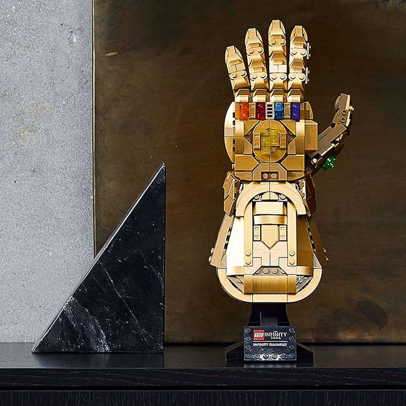 LEGO Marvel Infinity Gauntlet Set 76191 Collectible Thanos Glove with Infinity Stones, Building Set, Avengers Gift Idea for Adults and Teens, Model Kits for Decoration and Display - Image 2