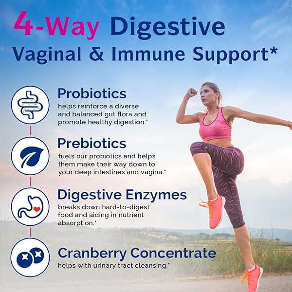 Innate Vitality Women's Probiotics, 120 Billion CFU, 32 Tested Strains, Probiotics for Women, Yeast Control, Vaginal pH Support, Prebiotics, Digestive Enzymes, Cranberry, Once Daily 30 Veggie Capsules - Image 4