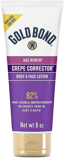 Gold Bond Age Renew Crepe Corrector Body Lotion, Replenishing & Smoothing Formula, Gold Bond Crepe Corrector Body Lotion, 8 oz - Image 1