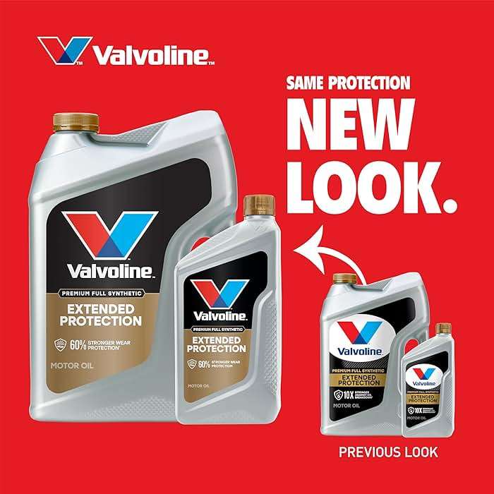 Valvoline Extended Protection Full Synthetic Motor Oil SAE 0W-20 5 QT - Image 3