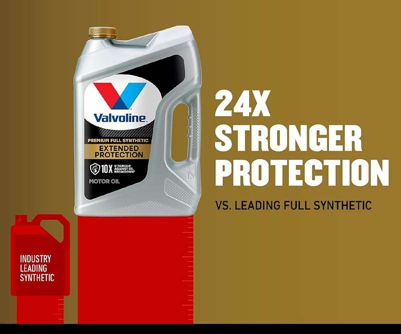 Valvoline Extended Protection Full Synthetic Motor Oil SAE 0W-20 5 QT - Image 4