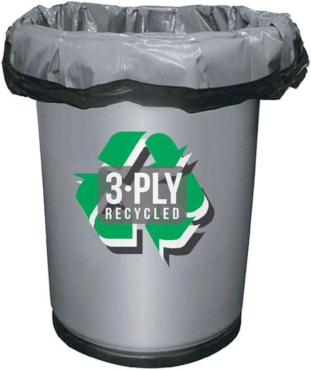 Aluf Plastics 55-60 Gallon Trash Bags - 1.5 MIL (eq) Black Heavy Duty Trash Can Liners - 38" x 58" - Pack of 100 - For Contractor, Industrial, Commercial, & Outdoor - Image 4