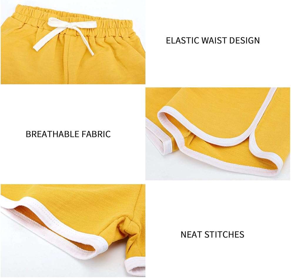 BOOPH 3Pc Girls Athletic Shorts Active Running Dolphin Shorts - Image 4