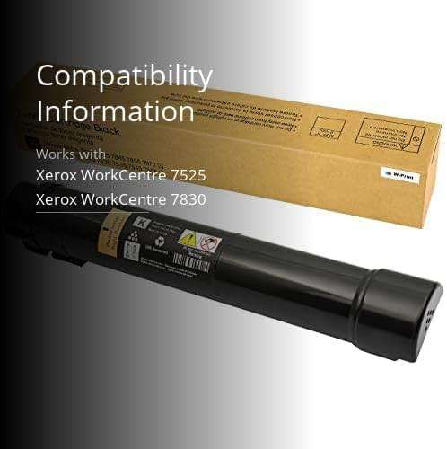 W-Print Remanufactured Toner Cartridge for Xerox Workcentre 7525/7530/7535/7545/7556/7830/7835/7845/7855 Compatible with 006R01513 Black Toner 26000 Pages-1 Pack - Image 3