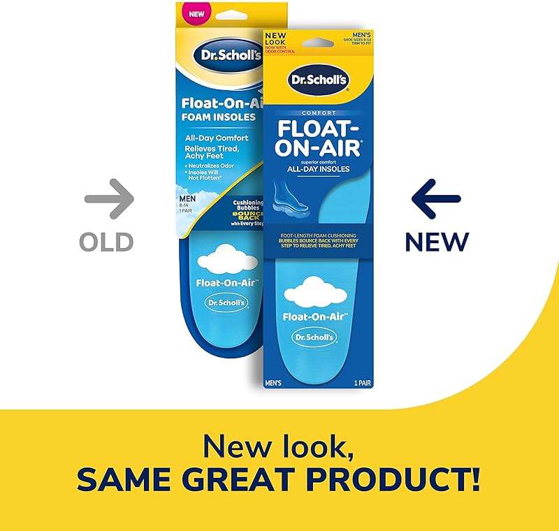 Dr. Scholl's Float-On-Air Comfort Insoles, Men, 1 Pair, Full Length - Image 2