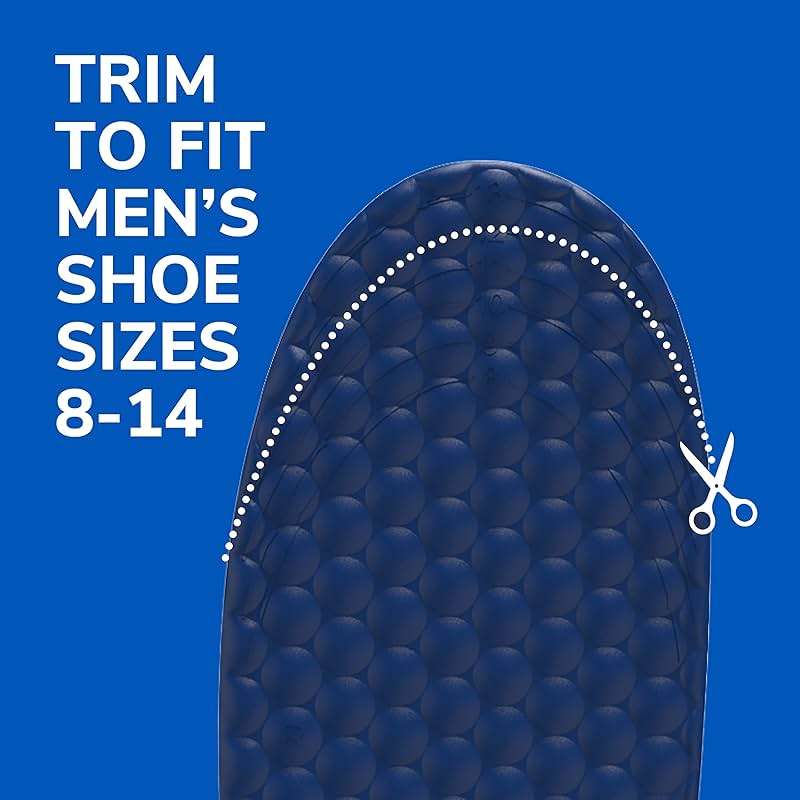 Dr. Scholl's Float-On-Air Comfort Insoles, Men, 1 Pair, Full Length - Image 6