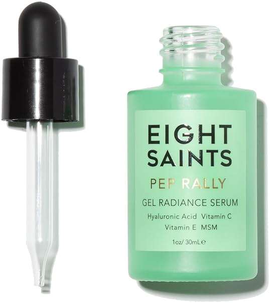 Eight Saints Skincare Pure Hyaluronic Acid Serum for Face Plumping, Vitamin C Face Serum with Vitamin E for Fine Lines, Reduces Wrinkles, Firming, Hydrating, Anti-Aging, 1 oz - Image 1